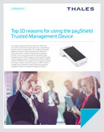 payShield Trusted Management Device